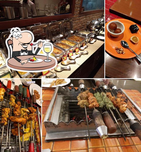 Food at Flame And Grill South City