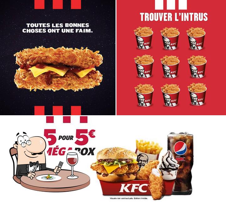 Nourriture à KFC Belfort