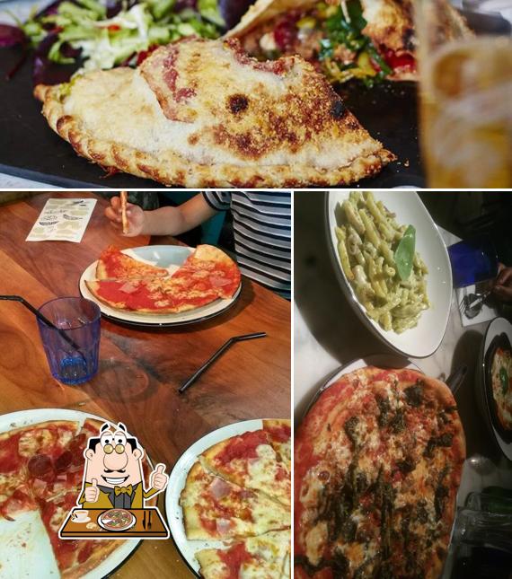 Попробуйте пиццу в "Pizza Express"
