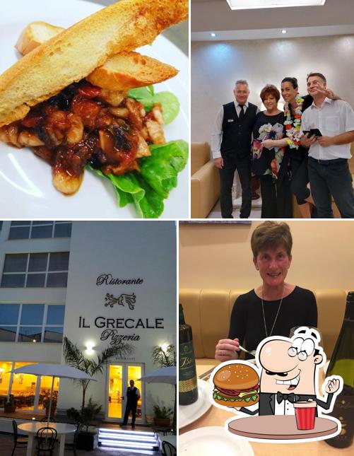 Prova un hamburger a Il Grecale