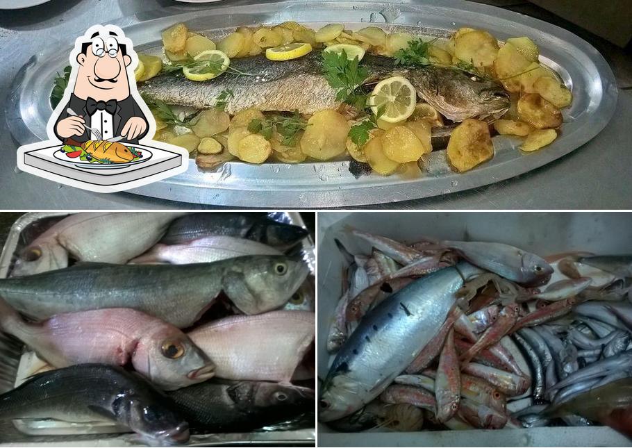 U'Pucuozzo serve un menu per gli amanti del pesce