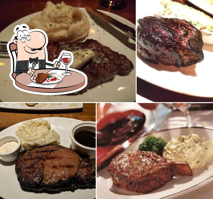 Try out meat dishes at Stoney River Steakhouse and Grill