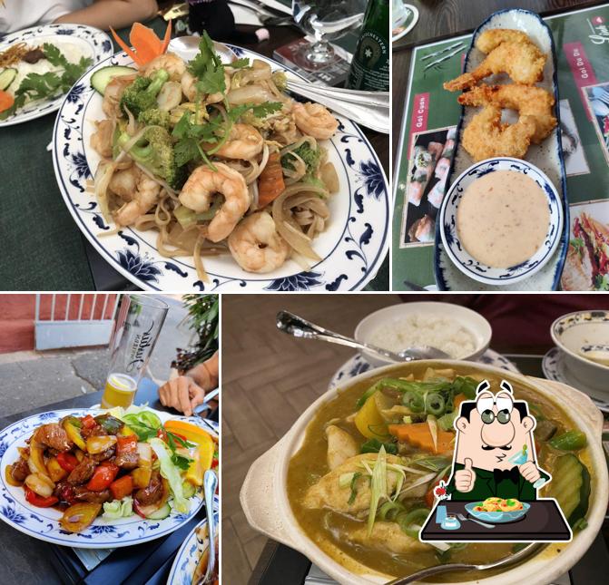 Gerichte im vietnamrestaurant-linh