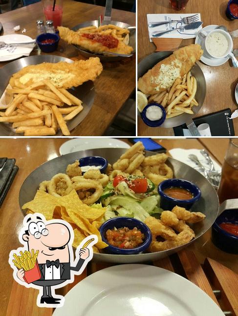 Try out fries at Fish & Co. Tunjungan Plaza