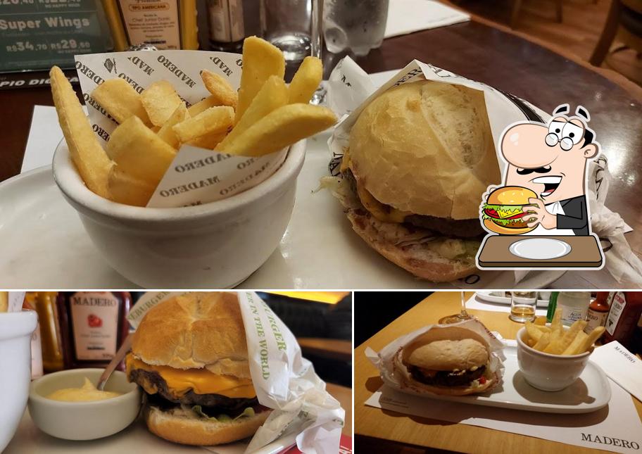 Experimente um hambúrguer no Madero Steak House Porto Alegre
