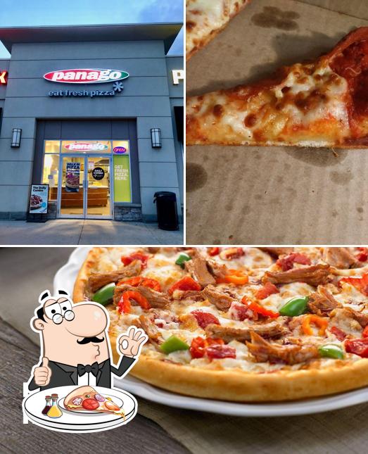 Elige una pizza en Panago Pizza