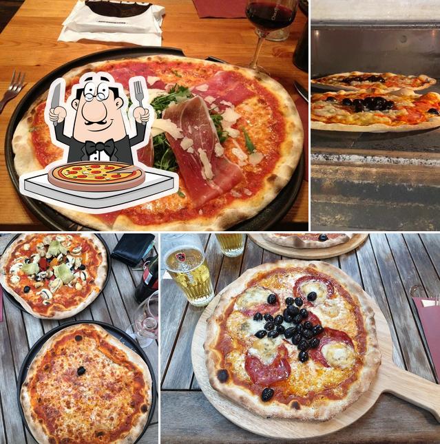 Essayez des pizzas à Pizzeria La Vecchia Napoli