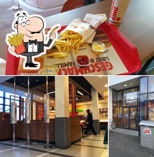A BURGER KING Innsbruck vous pouvez commander des frites, des pommes frites