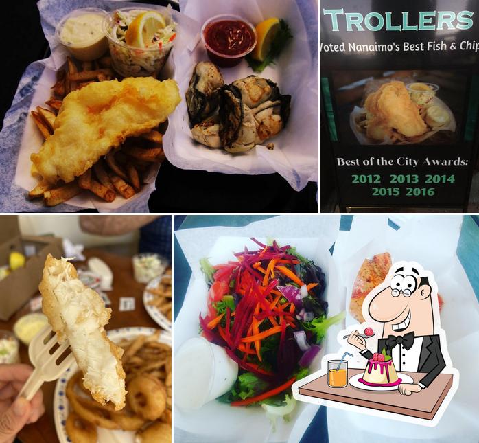 Trollers Fish & Chips offre une sélection de plats sucrés