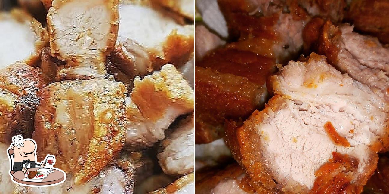 Há uma escolha de opções para os amantes da carne