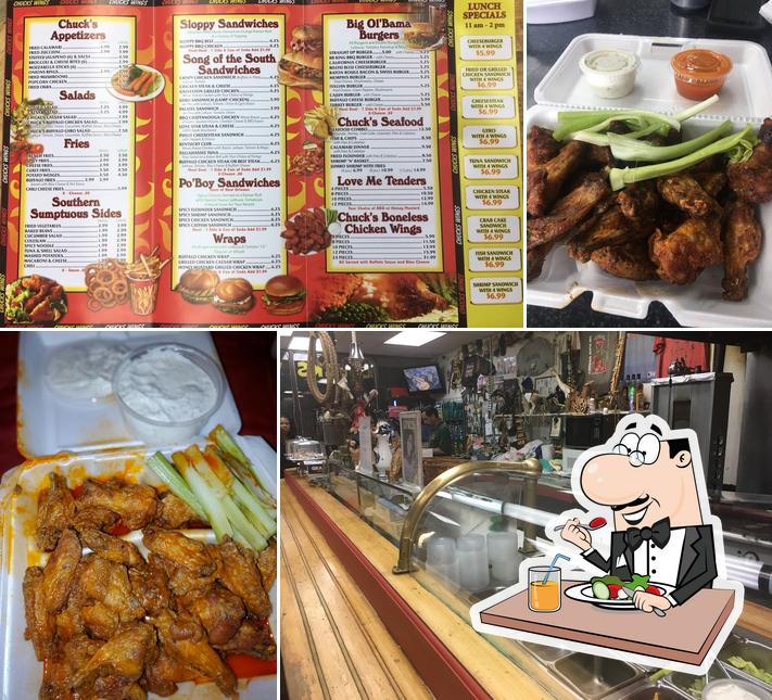 Chuck's Wings Ewing, 1980 N Olden Ave in Ewing Township Restaurant