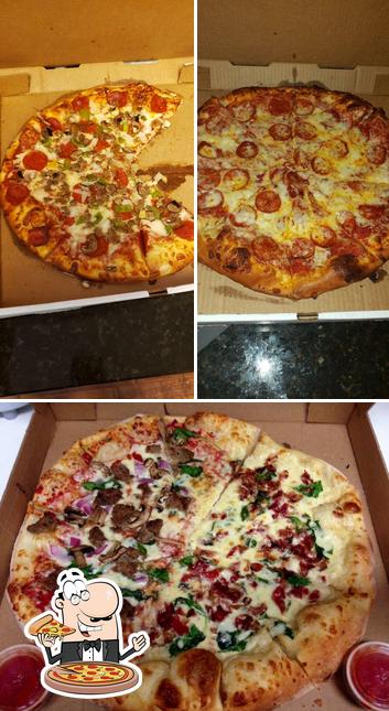 Try out pizza at Sanpeggio's Pizza Hoover