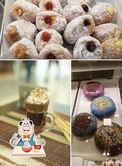Café Donuts Pátio Cianê Shopping provê uma seleção de pratos doces
