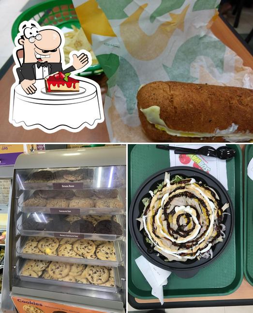 Subway offers a range of desserts