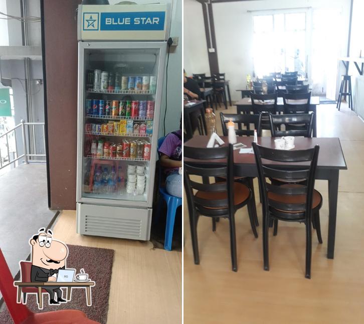 The interior of Arpee Restaurant