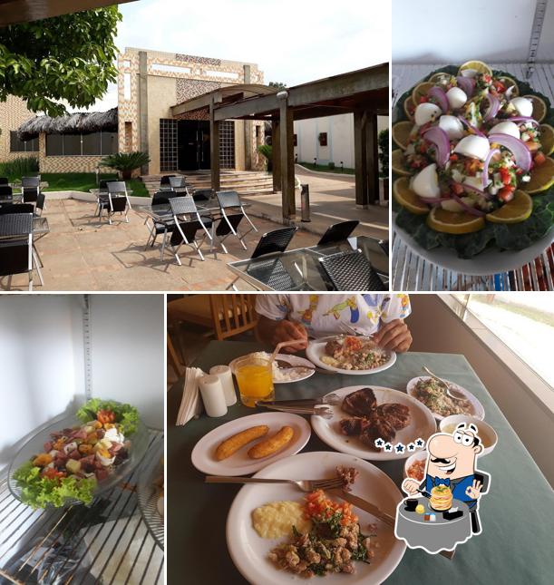Platos en Cabana do Sol