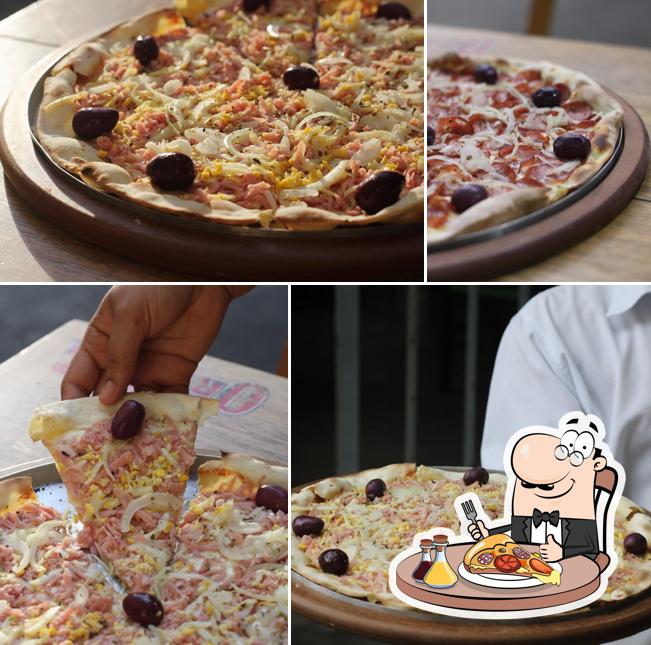 Experimente diferentes variedades de pizza