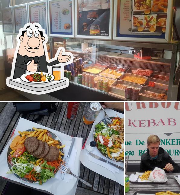 Еда в "Bourbourg Kebab"