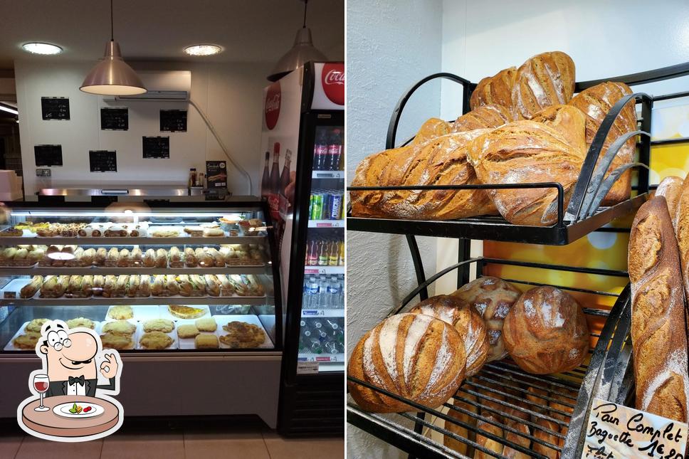 Plats à La boulangerie de la place