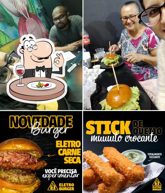 Comida em Eletro Burger Hamburgueria Artesanal