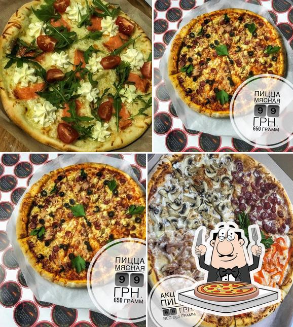 Try out pizza at Kamasushi