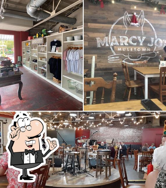Marcy Jo's Muletown in Columbia Restaurant menu and reviews