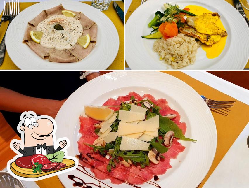 Carpaccio di manzo al Ristorante & Pizzeria Fischmärt