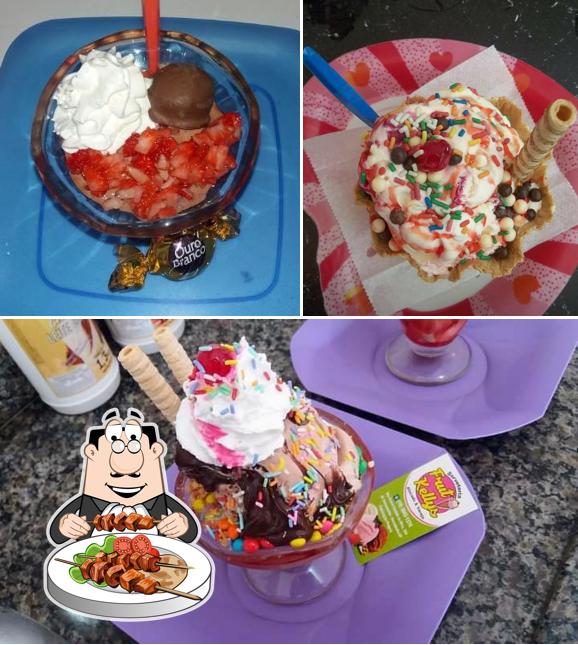 Platos en Sorveteria Frut'kellys