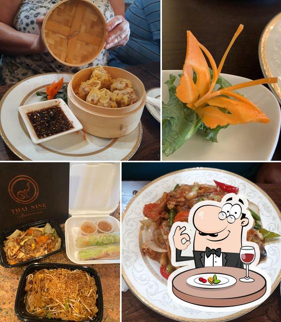 Meals at Thai Nine Restaurant