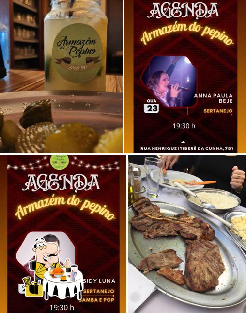 Comida em Armazém do Pepino