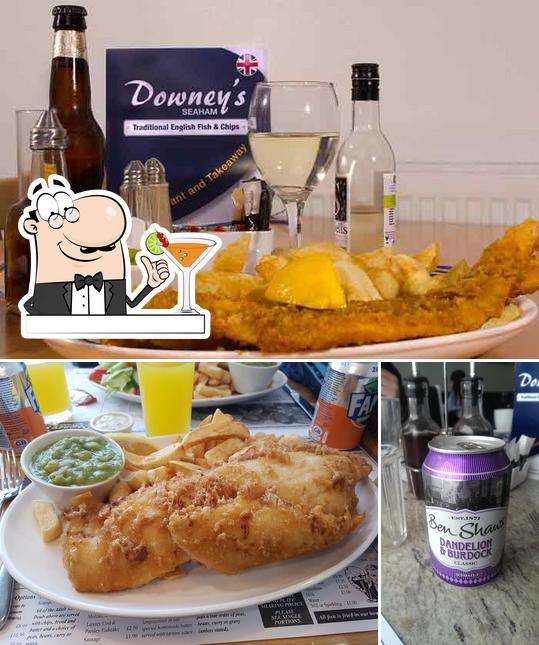 Downey’s Fish & Chips in Seaham Restaurant menu and reviews