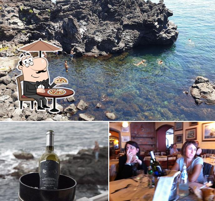 La foto della esterno e bancone da bar di La Bettola Dei Marinai