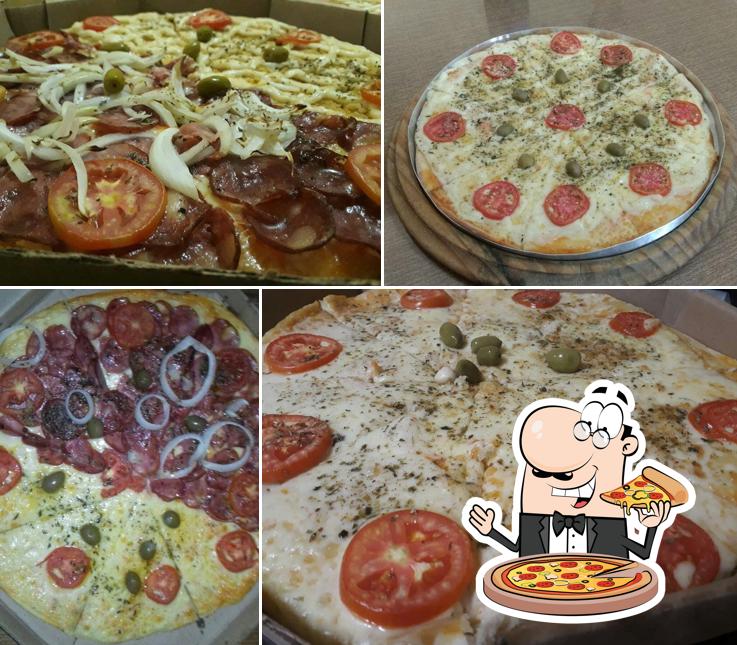 Escolha diversos estilos de pizza