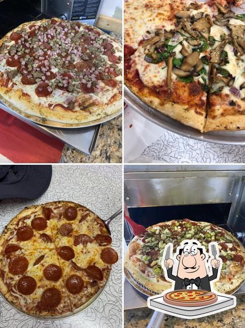 Get pizza at Wabash Pizzeria and Ice Cream company