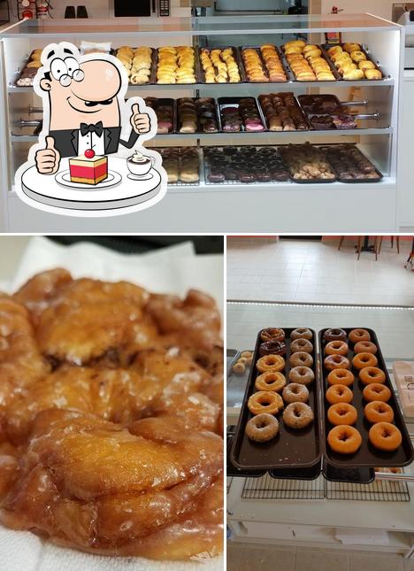 5 O'clock Donuts serves a variety of sweet dishes