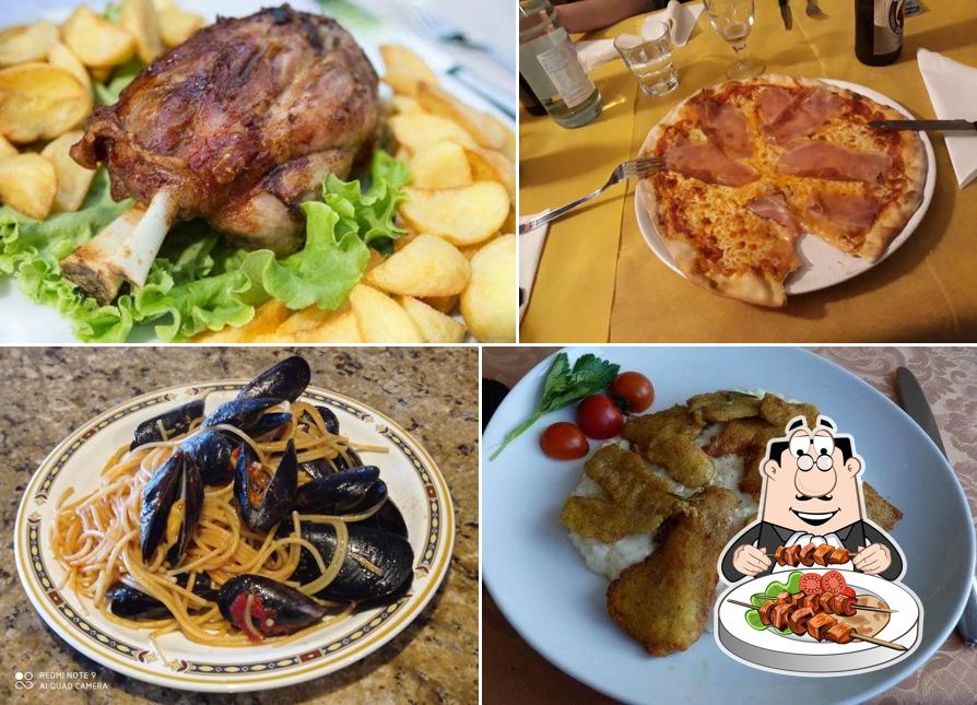 Platti al Antica Trattoria dei Baroni