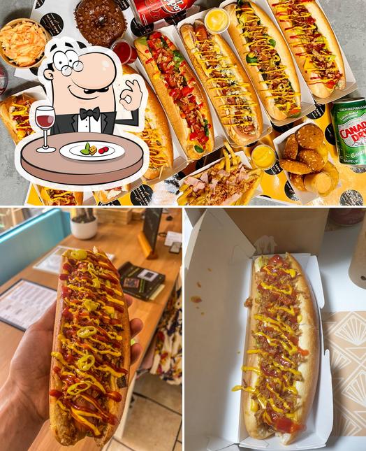 Nourriture à Hot Dog Town (Hot-dog Gourmet)