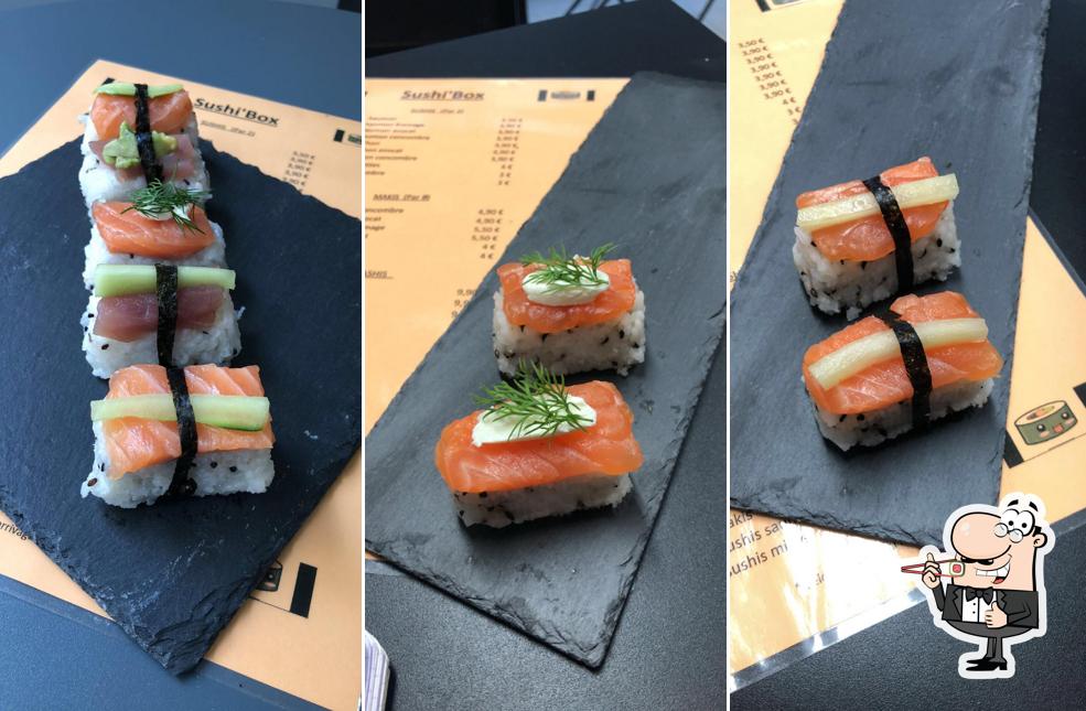 Les sushi sont disponibles à Sushi'Box