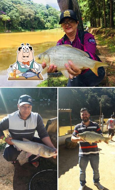 Cabosol Pesqueiro e Restaurante fornece um menu para amantes de pratos de peixe