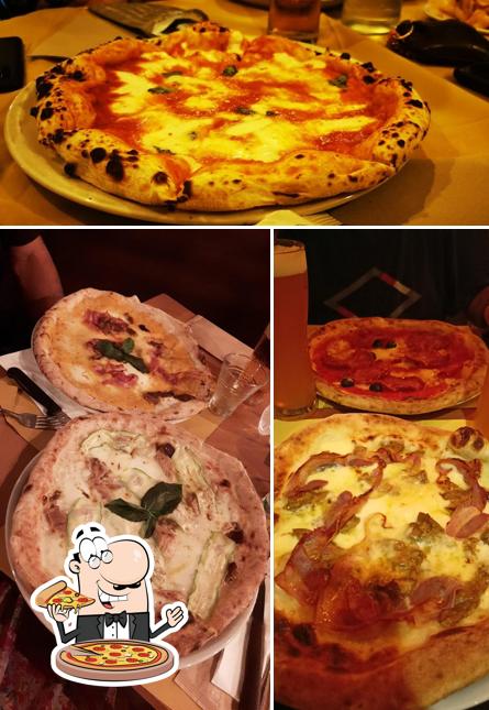 Ordina tra le molte varianti di pizza
