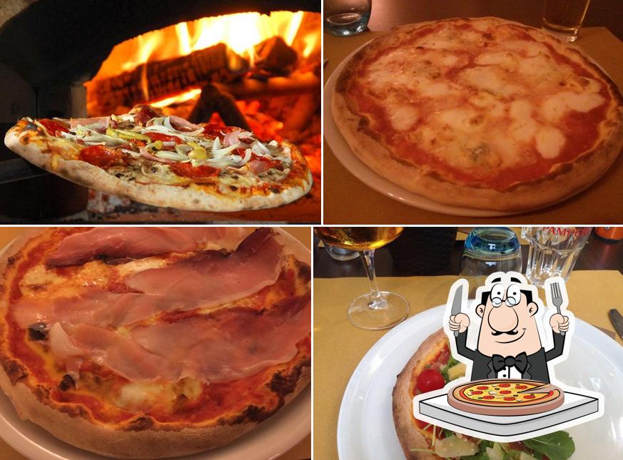 Prenditi tra le molte varianti di pizza