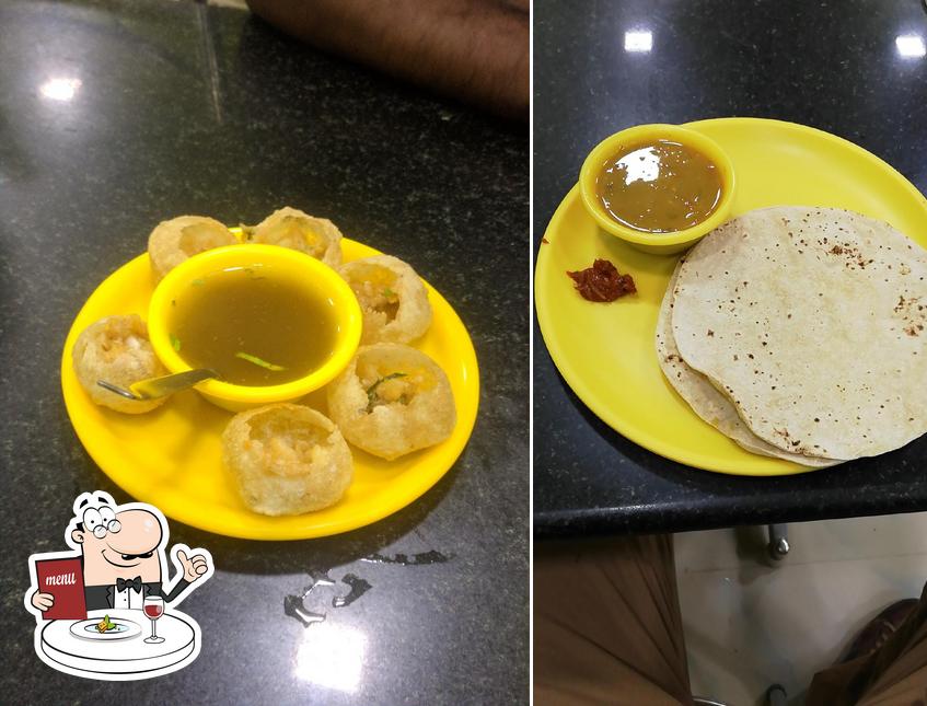 Meals at Aryan Chat and Chappati Restaurant
