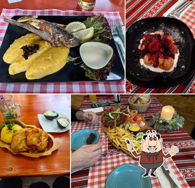 Meals at Restaurant Coliba Dacilor