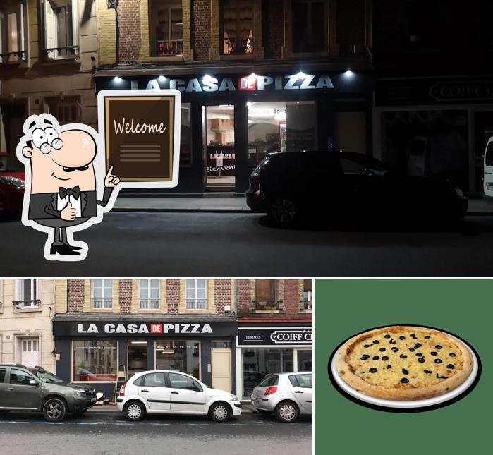 Regarder cette photo de La Casa de Pizza