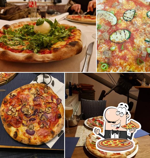 Probiert eine Pizza bei On Top - Ristorante & Pizzeria am Flugplatz - Roberto Barone