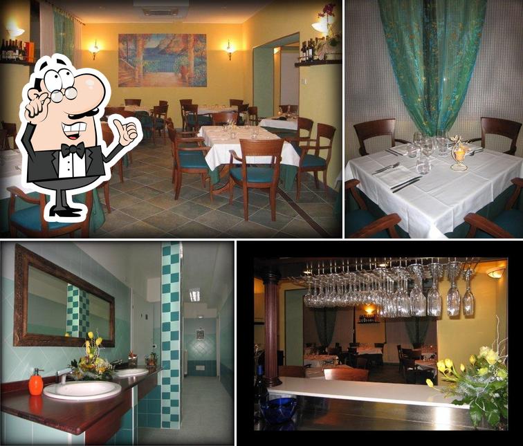 L'intérieur de Trattoria Mamma Livia