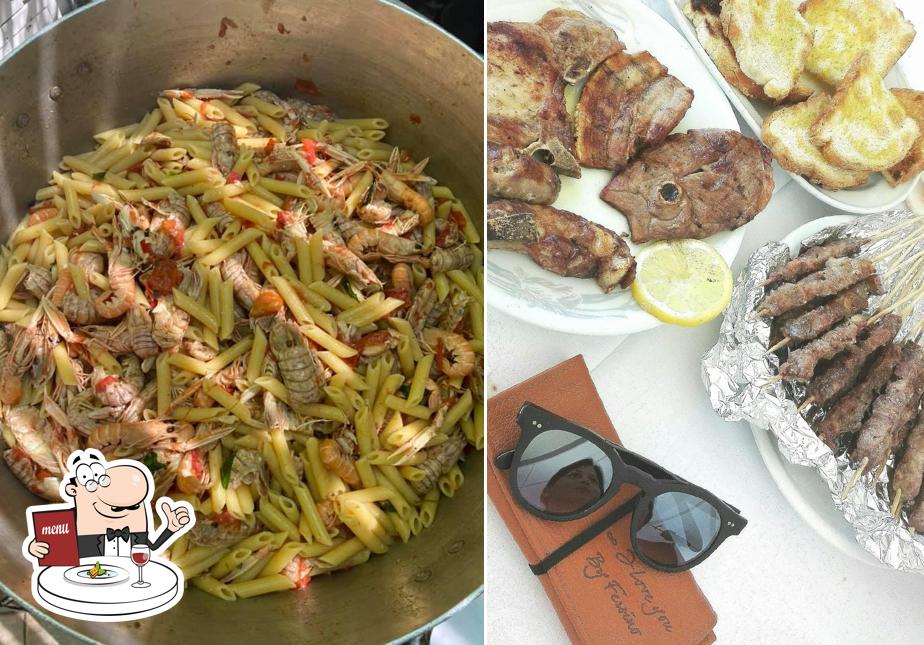 Platti al Ristorante Gianforte Luciano. Specialita carne e pesce alla brace