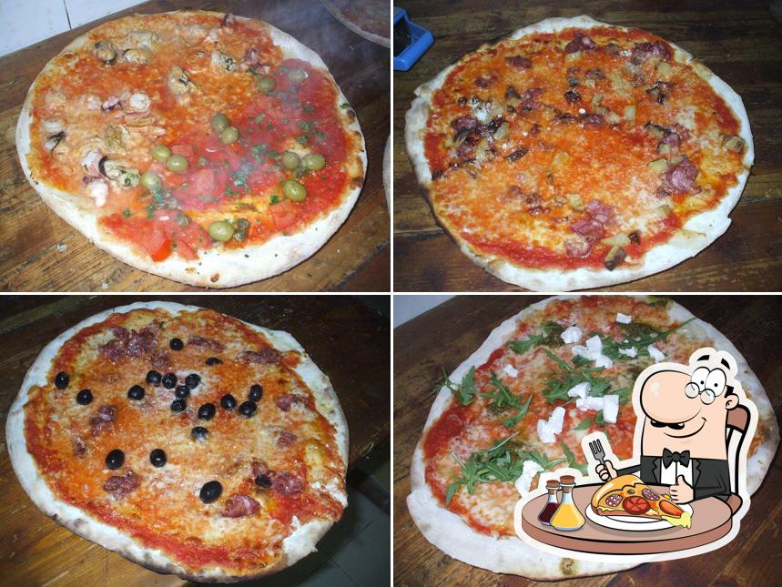 Scegli tra le svariate varianti di pizza