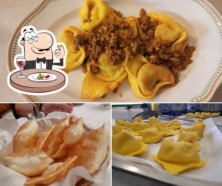 Platti al Trattoria La Nuova Falce