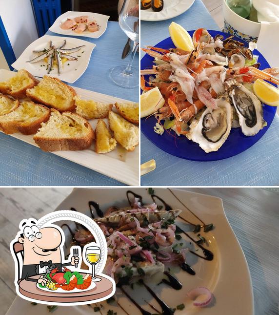 Ristorante Enoteca Incontri di Mare serve un'ampia varietà di pasti di mare